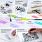 206 Drawing Set Sketching Kit,Art Supplies with 3-color Sketchbook & Coloring Paper,Include Tutorial, Colored, Graphite, Charcoal, Watercolor & Metallic Pencil,for Artists Adults Teens Beginner